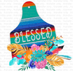 Blessed Ear Tag Sublimation Transfer