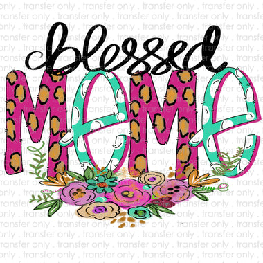 Blessed Meme Sublimation Transfer