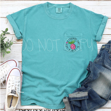 Be a Pineapple Pocket Size Screen Print Transfers Y31
