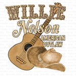 Will*e Nels*n Outlaw Sublimation Transfer