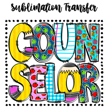 Counselor Sublimation Transfer
