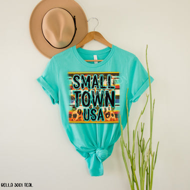 Small Town USA Screen Print High Heat Transfer T125