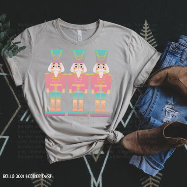 *Not as dark as the mock-up* Nutcracker Screen Print High Heat Transfer Q99