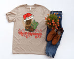 "No Restocks" Merry Christmas Boots Screen Print High Heat Transfer Q101