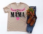 Mama Skull Screen Print High Heat Transfer P60