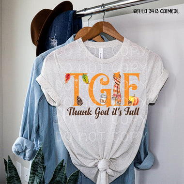 *No Restocks* TGIF Screen Print Transfers *High Heat* W6