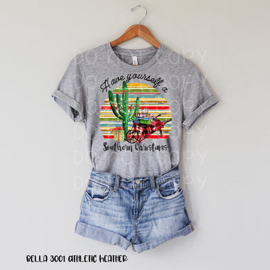 "No Restocks"Have yourself a Southern Christmas Screen Print Transfers *High Heat* V121