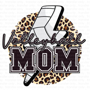 Volleyball Mom Sublimation Transfer