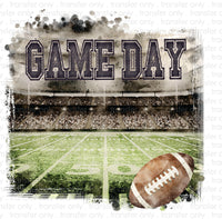 Game Day Football Field Sublimation Transfer