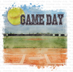 Game Day Softball Field Sublimation Transfer