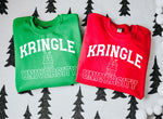 Kringle University Screen Print Transfer I32