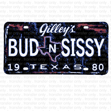 Gilley Tag Sublimation Transfer