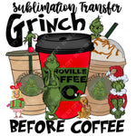 Before Coffee Sublimation Transfer