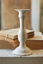 Alette Candle Holder Cream 10"