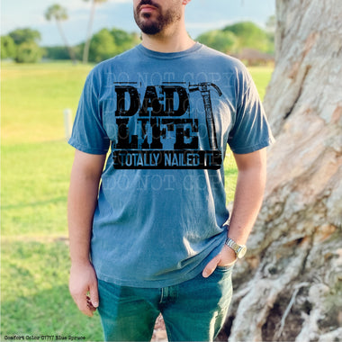 “No restocks”Dad Life Screen Print Transfer T10