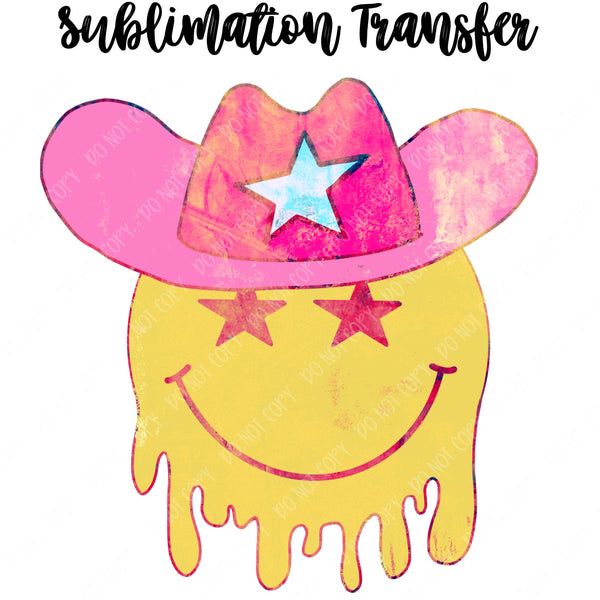 Drippy Cowgirl Sublimation Transfer