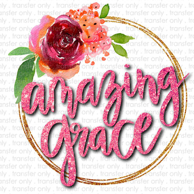 Amazing Grace Sublimation Transfer