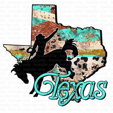 Texas Rodeo Sublimation Transfer