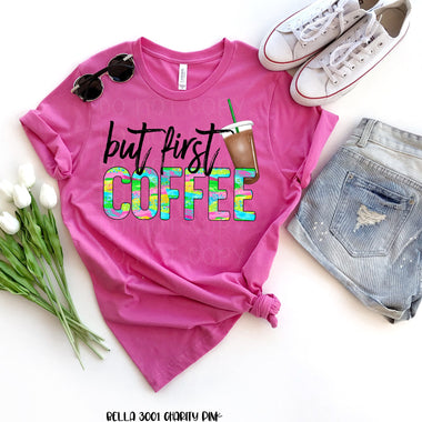 But first, Coffee Screen Print High Heat Transfer U5
