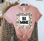 *No Restocks* Be Mine Floral Box Screen Print High Heat Transfer B11