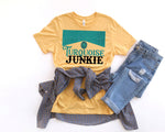 Turquoise Junkie Screen Print High Heat Transfer T15