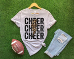 Cheer Stacked Screen Print High Heat Transfer