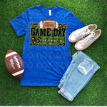 *No Restocks* Game Day Vibes Leopard Field Screen Print High Heat Transfer U157