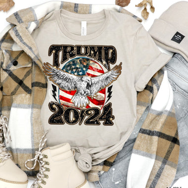 Trump 2024 Eagle Screen Print High Heat Transfer U141