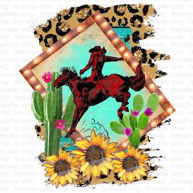 Funky Cowboy Sublimation Transfer