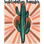 Cactus Sublimation Transfer