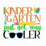 Kindergarten just got Cooler Sublimation Transfer