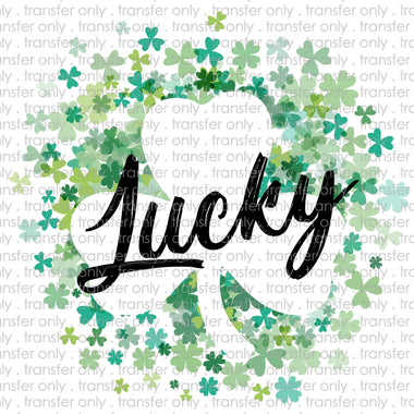 Lucky Clovers Sublimation Transfer