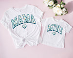 Mama Mini DAISY Screen Print High Heat Transfer