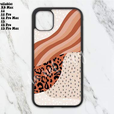 Cheetah Doodle iPhone Phone Case