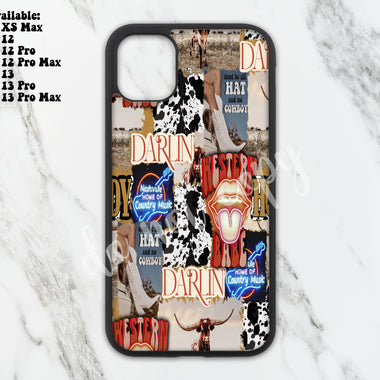 Darlin Collage iPhone Phone Case