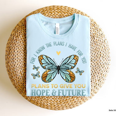 For I Know the Plans Screen Print High Heat Transfer W97