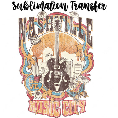 Nashville Sublimation Transfer