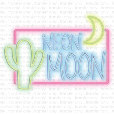 Neon Moon Sublimation Transfer