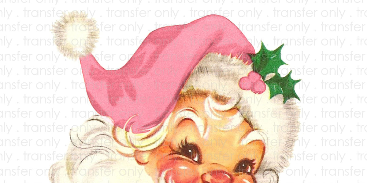 Pink Santa Baby Stanly DTF Transfer – Polylush