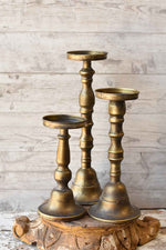 Golden Isle Candle Holder 9.5"