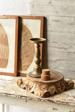 Golden Isle Candle Holder 9.5"