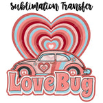 Love Bug Sublimation Transfer