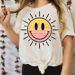 Sun Happy FaceScreen Print Transfer R18