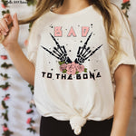 Bad to the Bone Screen Print High Heat Transfer V88