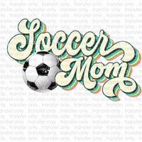 Soccer Mom Retro Sublimation Transfer