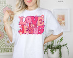 Love Like Jesus Screen Print High Heat Transfer W159