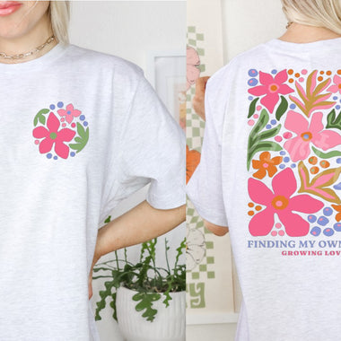 Finding My Own Path Front & Back Screen Print Transfer V83