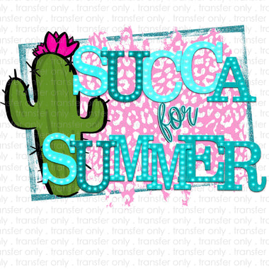 Succa for Summer Sublimation Transfer
