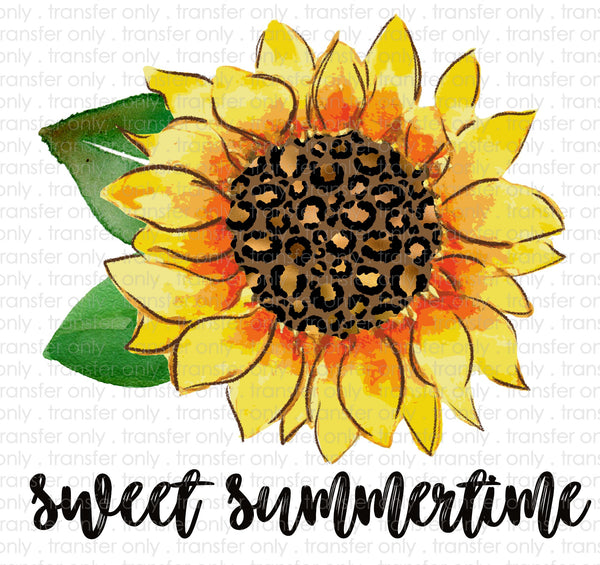 Sweet Summertime Sunflower Sublimation Transfer