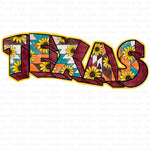 Texas Sunflower Retro Sublimation Transfer